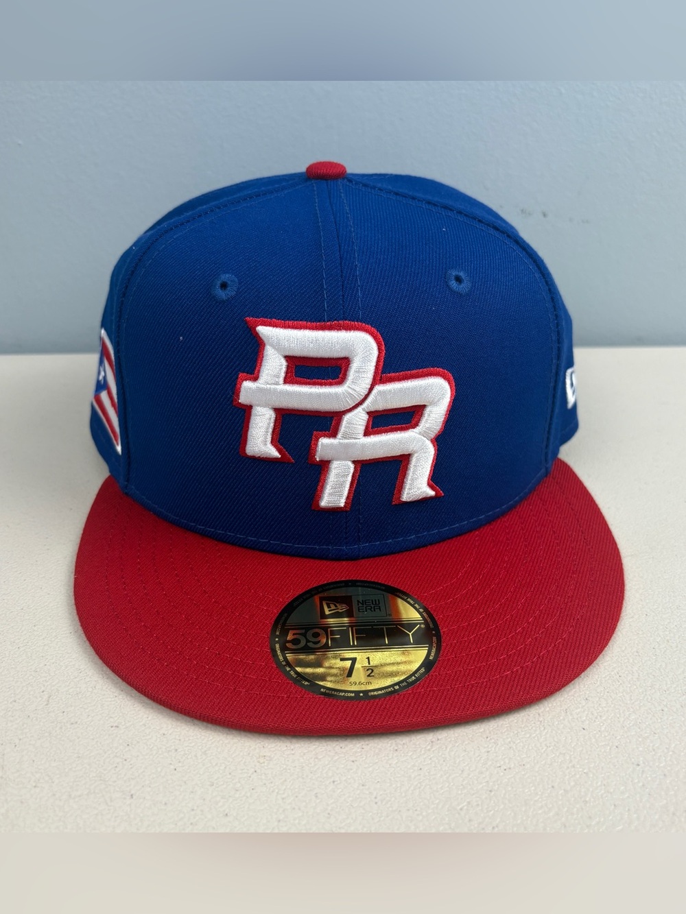 PUERTO RICO New Era 59FIFTY WBC Baseball Hat NWT SIZE 7 1/2